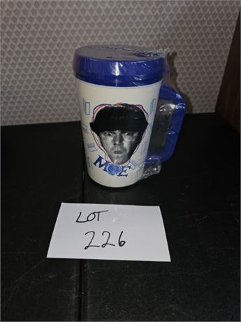 Clark Moe Three Stooges 1993 Travel Cup