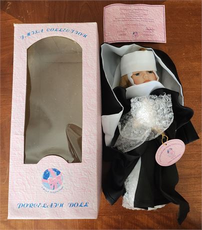 Porcelain Nun Doll