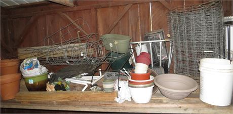 Shed Shelf Cleanout
