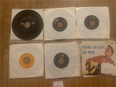 Elvis Presley Record Lot