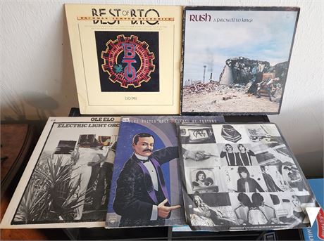 Rush & More Album Lot