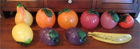 Art Glass Fruit
