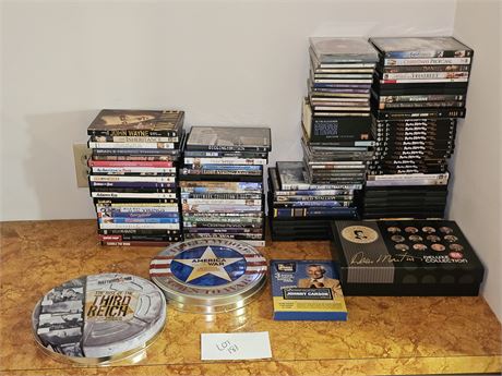 Mixed Music CD's & DVD Movies