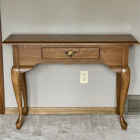 Solid Wood Entryway Table - 27"T x 40" x 14"