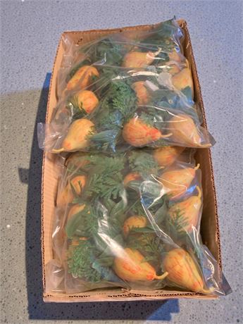 Decorative Artificial Pear Fruit Bundles (7 Boxes Total)