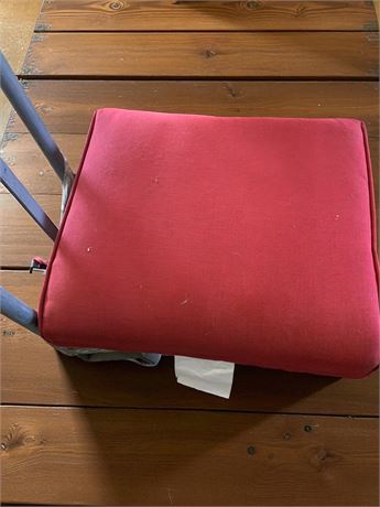 Red Patio Chair Cushions Lot of 8
