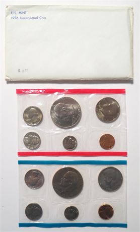 1976 Uncirculated Coin Set