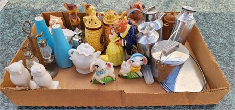 Assorted Salt & Pepper Shakers