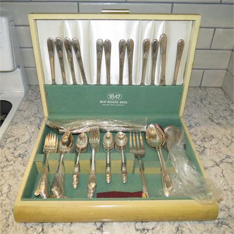 1847 Rogers Bros. Silver Plate Flatware