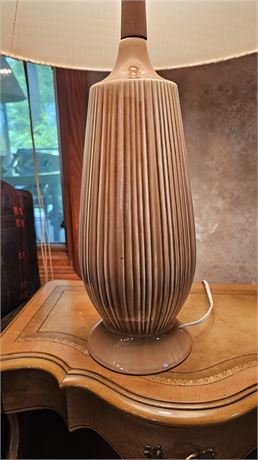 Earth-tone Ceramic Table Lamp