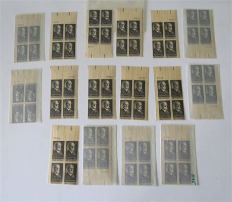1962 4 Cent Charles Evans Hughs Stamps