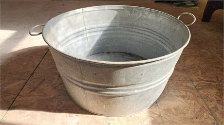 Galvanized Tub