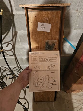 Wooden Shelf with Hardware