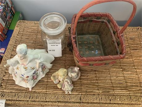 Cherished Teddies Beth & Blossom & Royal Doulton Diana HN 2468 Figurine