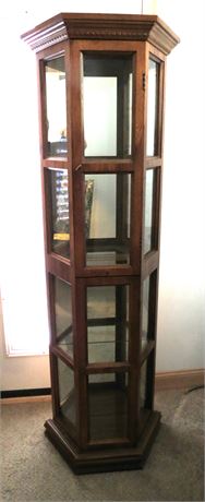 Lighted Curio Cabinet