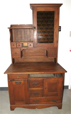 Antique Bakers Cabinet