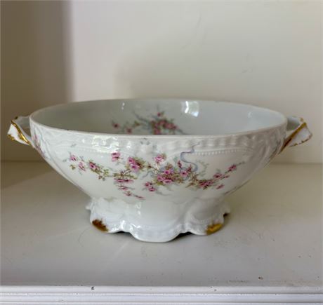 Limoges Antique Handled 8" Bowl