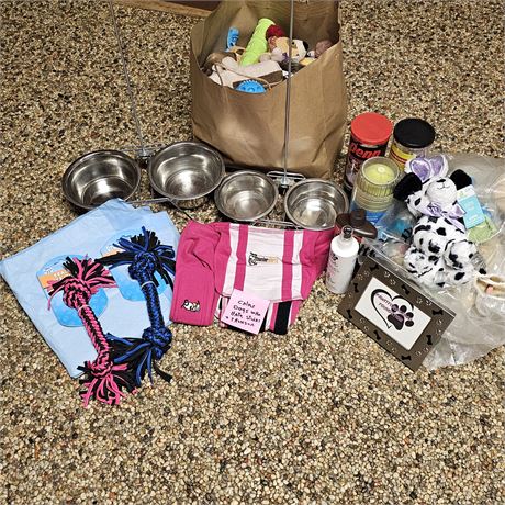 Dog Accessories Lot