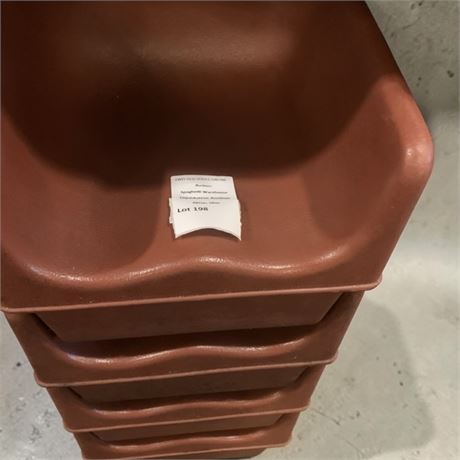 Kid's Plastic Chair Booster Seat Lot of 4
