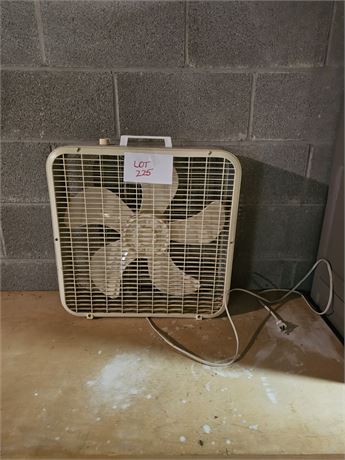 Standard Size Box Fan