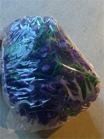 Artificial Purple Violet Flowers Case of 18 Dozen