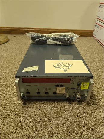 XL Microwave Frequency Counter Model 3030