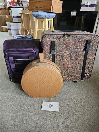 Mixed Suitcase Travel Bags