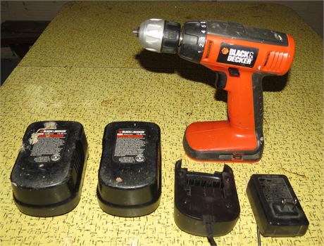 Black & Decker Cordless Drill
