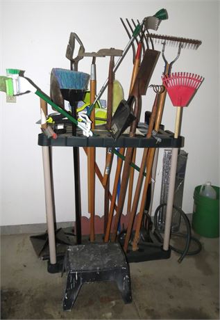 Garden Tools, Tool Rack