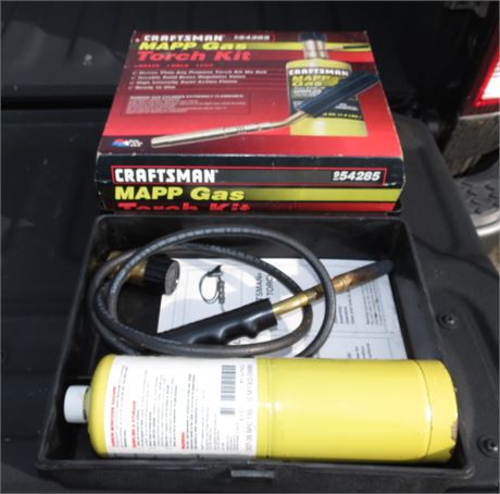 Craftsman Mapp Gas Torch Kit