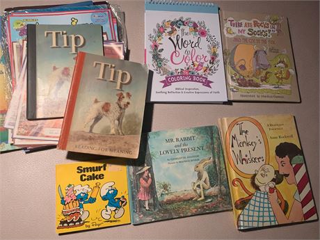 Kids Book Lot - Garfield, Bark George, Heidi & More