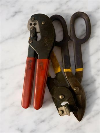 Pliers/Tin Snip Tool Lot