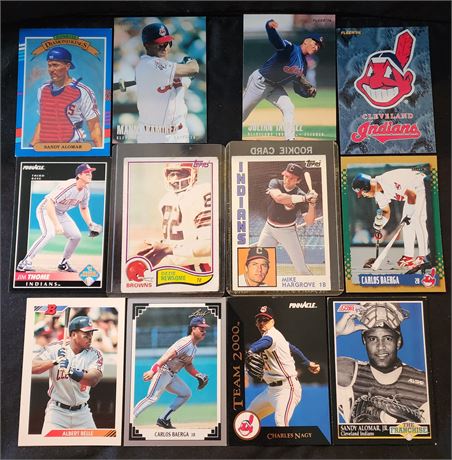 Mixed Lot of Cleveland Sports Cards