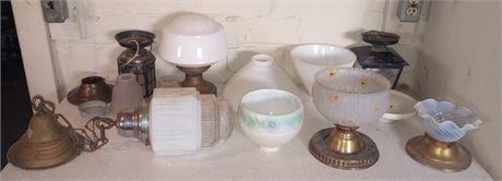 Vintage light fixtures, others