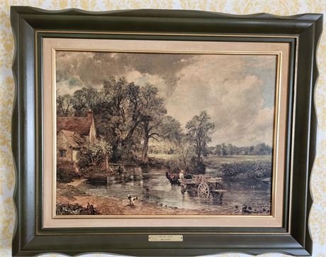 Framed "The Haywain, 1819"  Art Print- John Constable