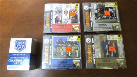 Pittsburgh Steelers Super Bowl CDs, Cards