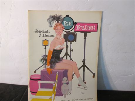 1961 Shipstands & Johnson 25th Ice Follies Program