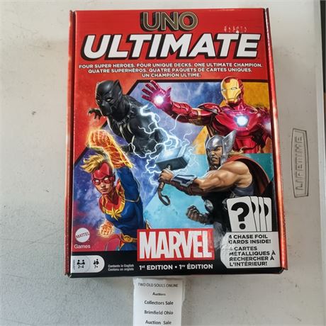 Mattel UNO Ultimate Marvel Card Game