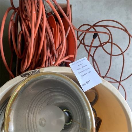 Extension Cord, Work Light & More