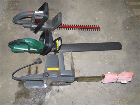 Electric Trimmers, Chainsaw