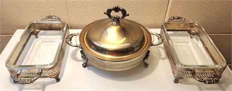 Anchor Hocking Casserole Dishes, Stands