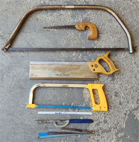 Assortment of Saws/Blades