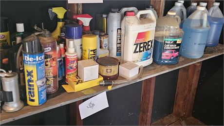 Cleanout: Chemicals / Washer Fluid & More