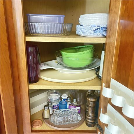 Miscellaneous Kitchenware Cupboard Cleanout