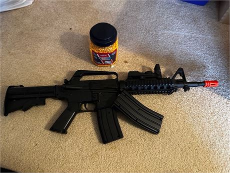 Stinger R34 Air soft Rifle, extra magazine and Pellets
