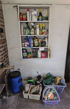 Garden Chemical & Supplies Cleanout- Insect, Lawn & Garden
