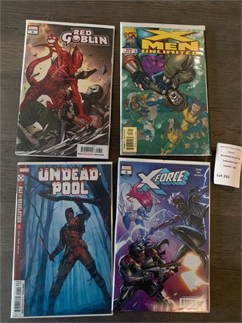 Marvel Comic Books  X-Men and Spider-Man Red Goblin #5, X-Men Unlimited #15