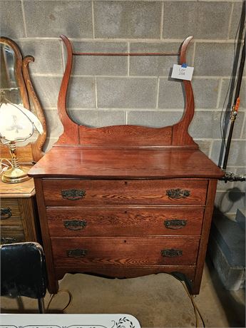 Antique Wood Dresser