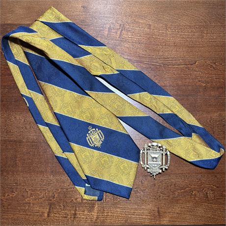 U.S. Naval Academy Insignia Pin and Tie