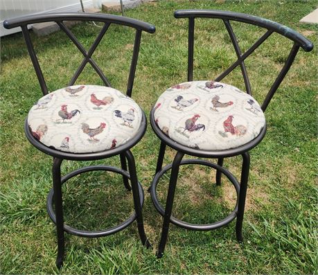 Rooster Bar Stools